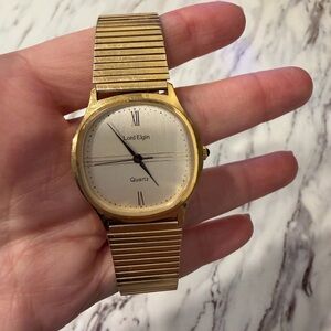 Lord Elgin Gold Quartz Watch